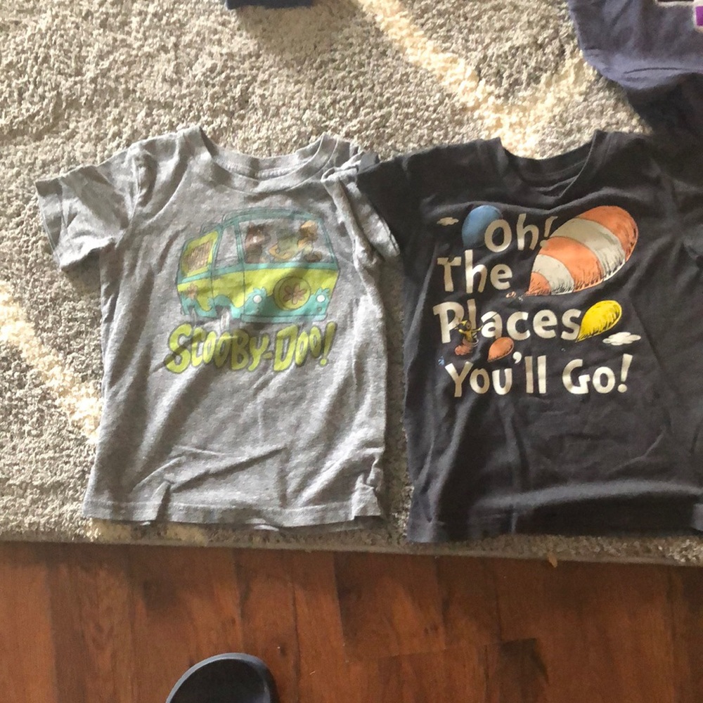 Two 4T boys tshirts